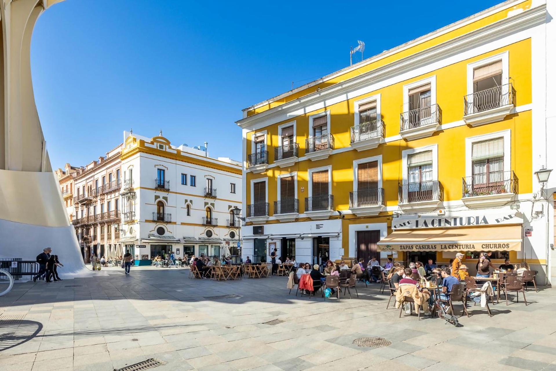 Comfy Away - Estudio En Patio De Vecinos En Las Setas Seville Exterior photo